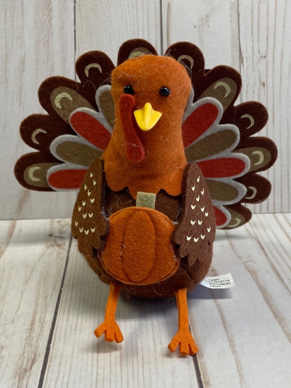 Spritz Turkey Fall Bird Thanksgiving Pumpkin Sitting Feathers Target 2024 NEW